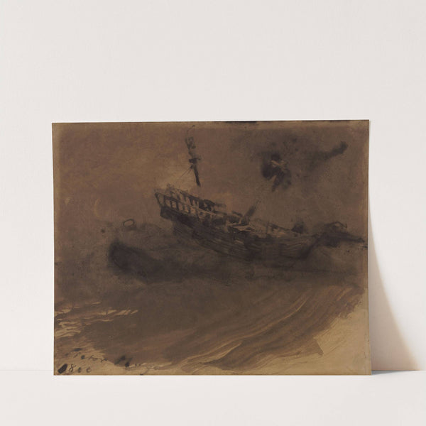 Fracta, sed invicta (1866) by Victor Hugo