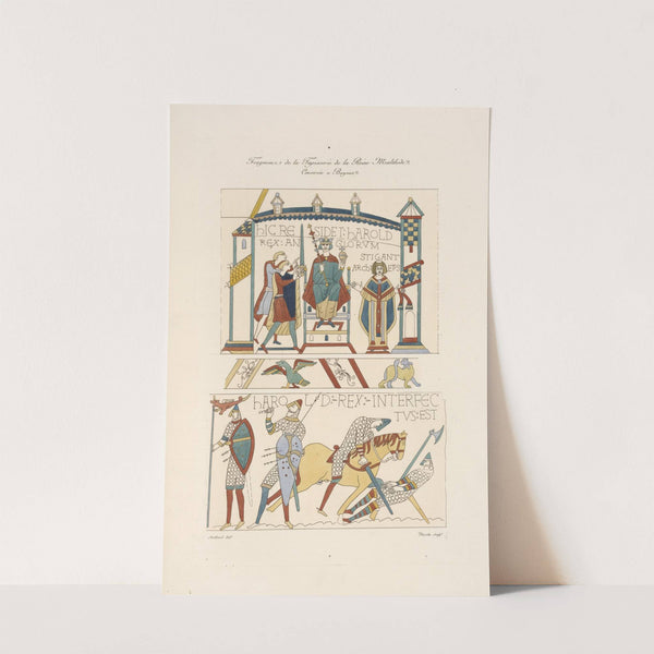 Fragmens de la tapisserie de la reine Malthide by Nicolas Xavier Willemin