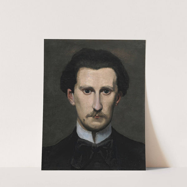 Fragment Du Portrait D’edmond Maitre (1867) by Frédéric Bazille