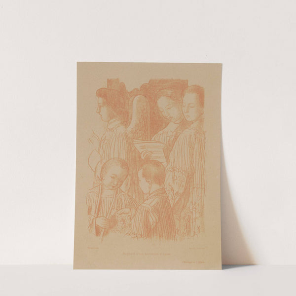 Fragment d’une décoration d’église (1899) by Maurice Denis