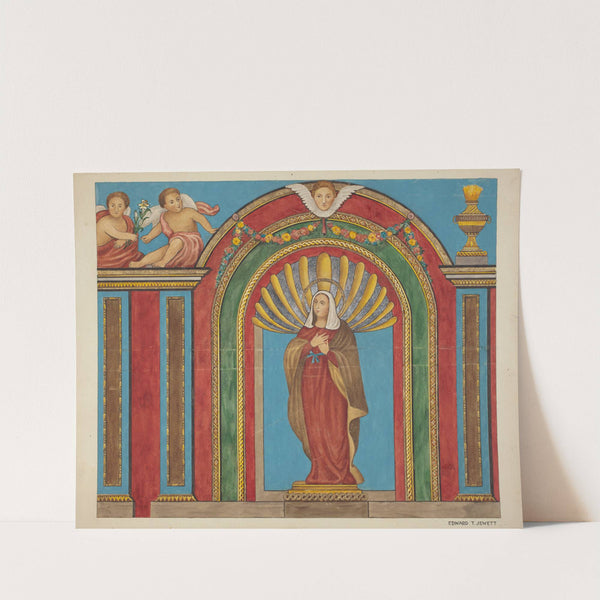 Fragment of Reredos by Edward Jewett
