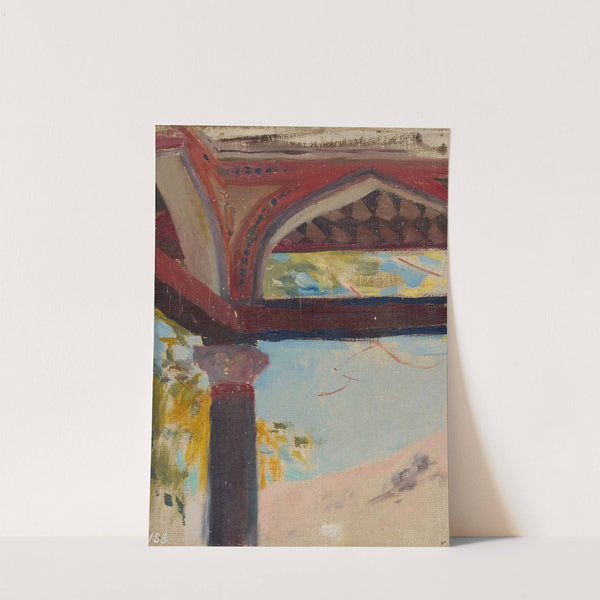 Fragment of summer house of Maria Potocka in Bakhchisaray. From the journey to Crimea by Jan Ciągliński