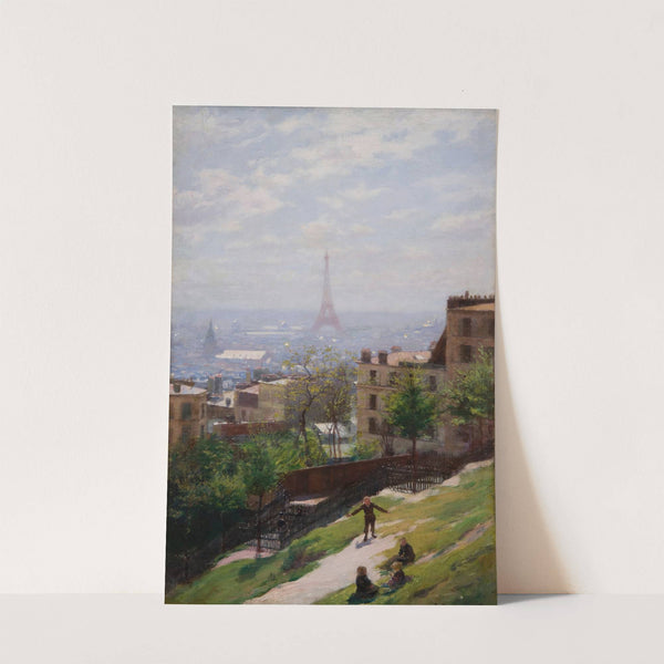 Fragment of the Panorama of Paris by Ludwik de Laveaux