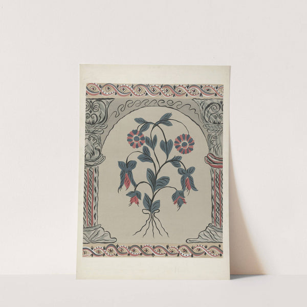 Fragment of Wall Decoration by Michael Lauretano