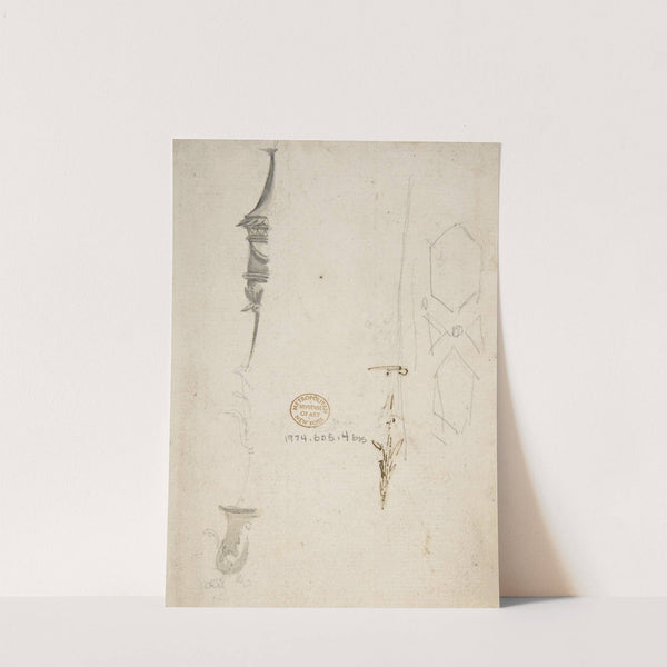 Fragmentary Sketches of Various Ornament by Giovanni Battista Natali III