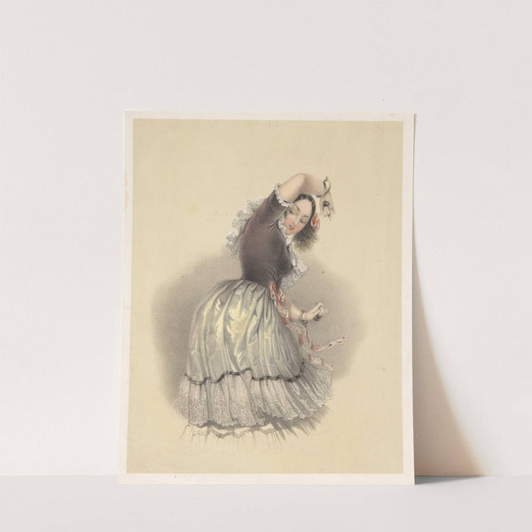 Mlle Fanny Essler, La cachucha. L’opéra (1844) by Eugène Charles François Guérard