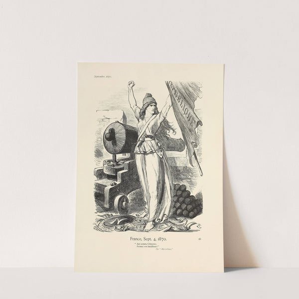 France, Sept. 4, 1870 by Sir John Tenniel