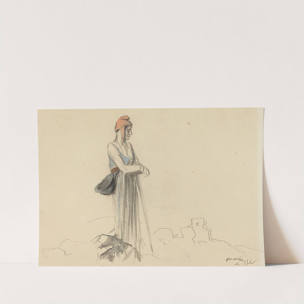 France Waits (c. 1914-1919) by Jean-Louis Forain