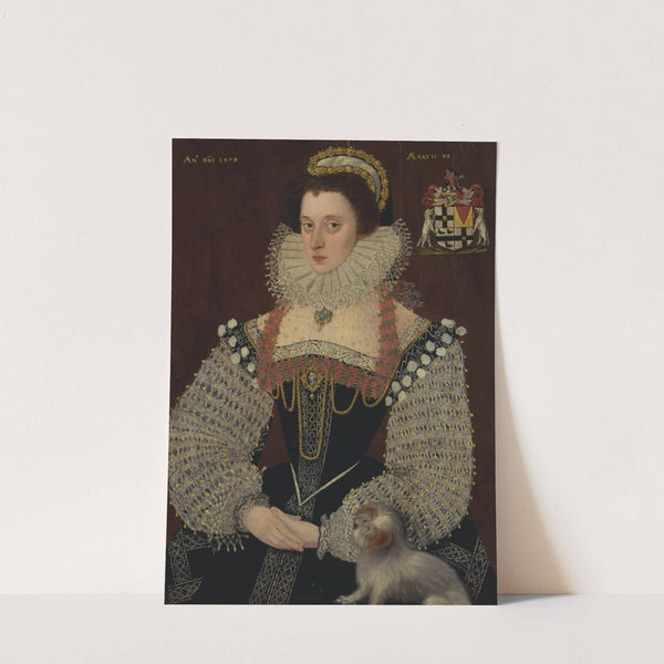 Frances, Lady Brydges by George Gower