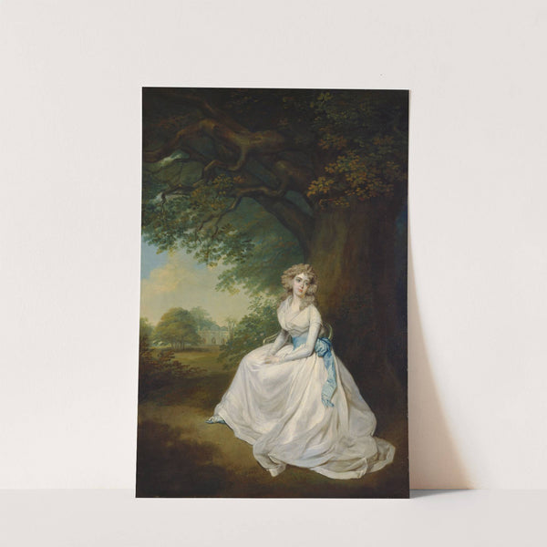 Frances, Lady Chambers (née Wilton) (ca. 1789) by Arthur William Devis