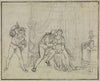 Francesca und Paolo von Malatesta überrascht (Dante Inferno, Canto 5, V 100)