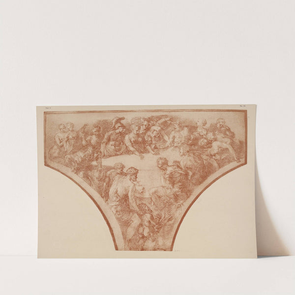 Francesco Primaticcio - Study for fresco of the banquet of the gods by P. & D. Colnaghi