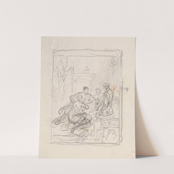 Francis I of France Visiting Benvenuto Cellini's Studio by Nicaise De Keyser