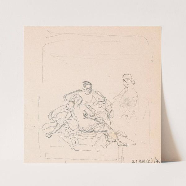 Francis I of France Visiting Benvenuto Cellini’s Studio by Nicaise De Keyser