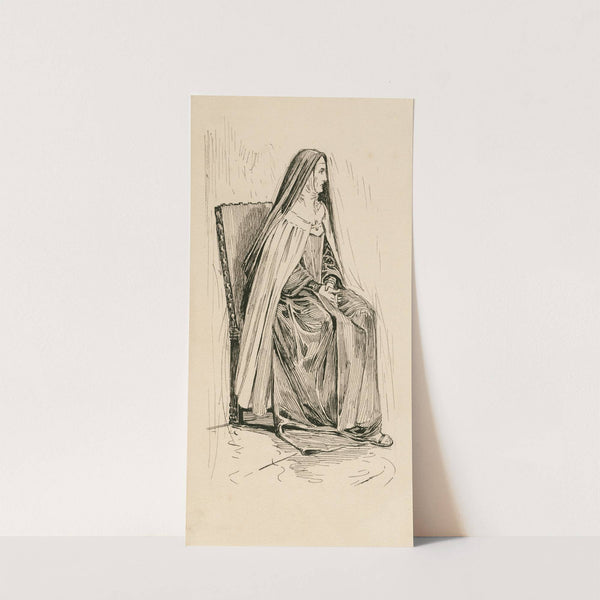 Francisca, a nun (1917-1918) by Louis Rhead