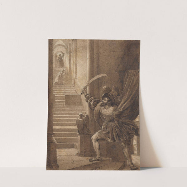 François I Brandishing a Sword (c. 1815–30) by Alexandre Evariste Fragonard