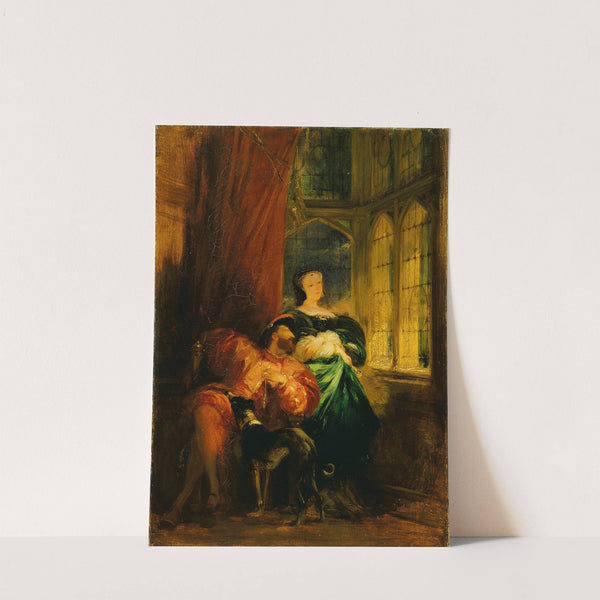 François Ier and Marguerite de Navarre (1827) by Richard Parkes Bonington