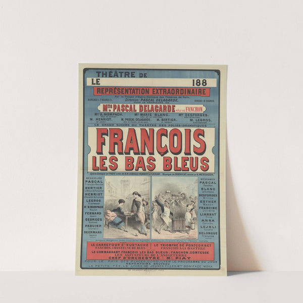 François les bas-bleus (1884) by Edward Ancourt