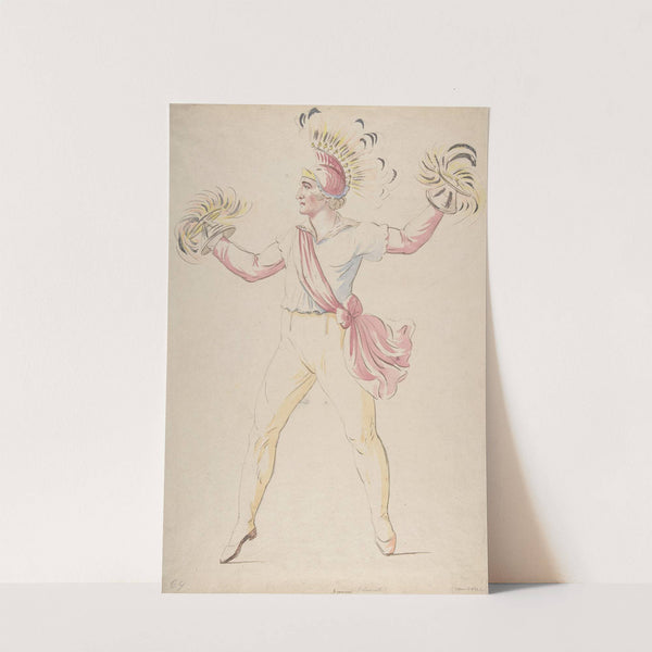 Franconi, Twirling Flaming Cones (1768-1810) by Abraham-Louis-Rodolphe Ducros