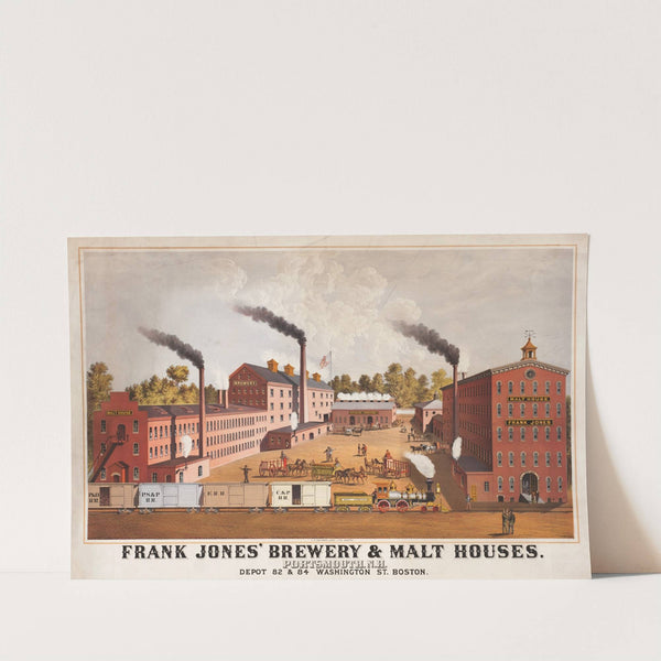 Frank Jones' brewery & malt houses, Portsmouth, N.H. by Anonymous