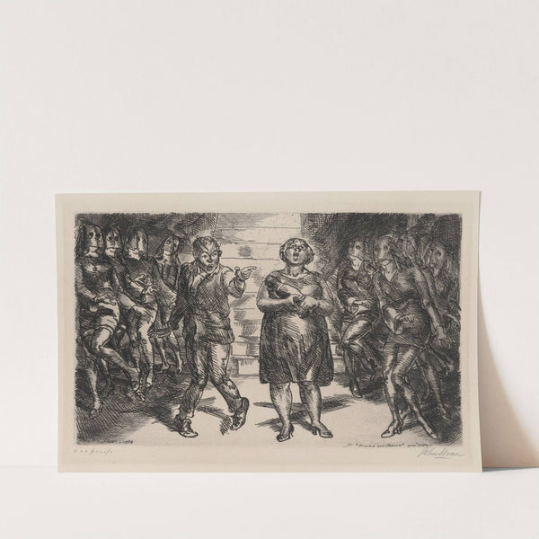 ‘Frankie and Johnnie’ from ‘HIM’ (1928) by John Sloan