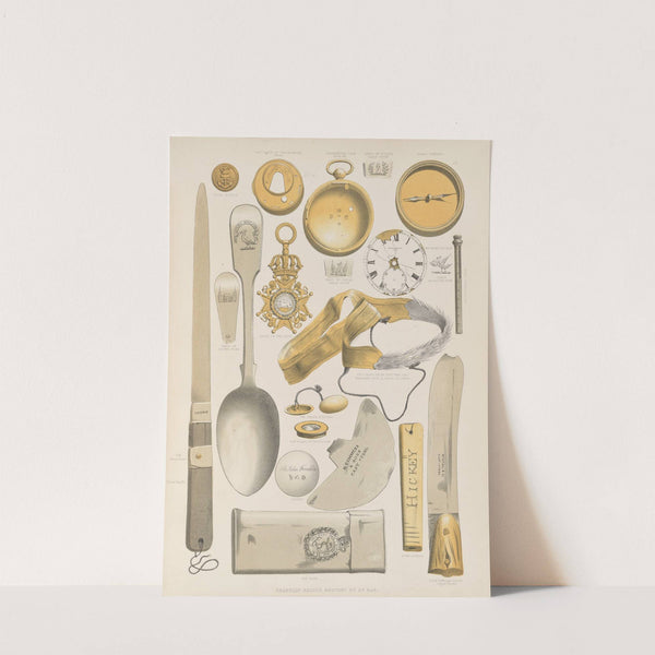 Franklin Relics brought by Dr. Rae by Walter William May