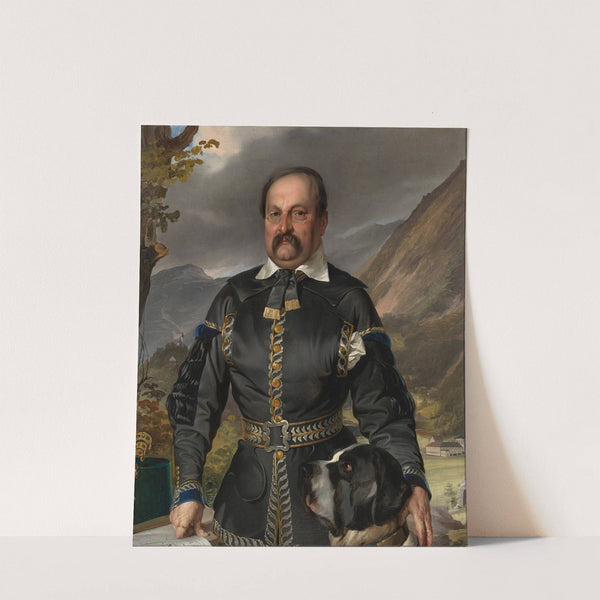 Franz Anton Ritter von Jakomini in Bergmannsuniform by Ernst Christian Moser