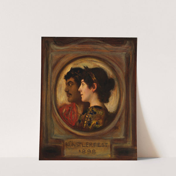 Franz und Mary Stuck – Künstlerfest (1898) by Franz von Stuck