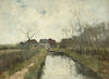 Huisje aan een sloot (1870 - 1888)