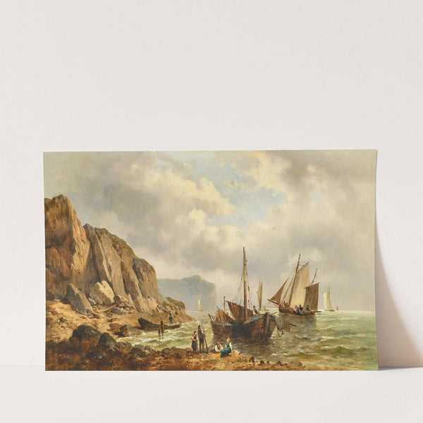 Französische Fischer by Josef Thoma