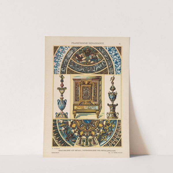 Franzosische Renaissance – EmailMalerei auf Metall (1887) by Heinrich Dolmetsch