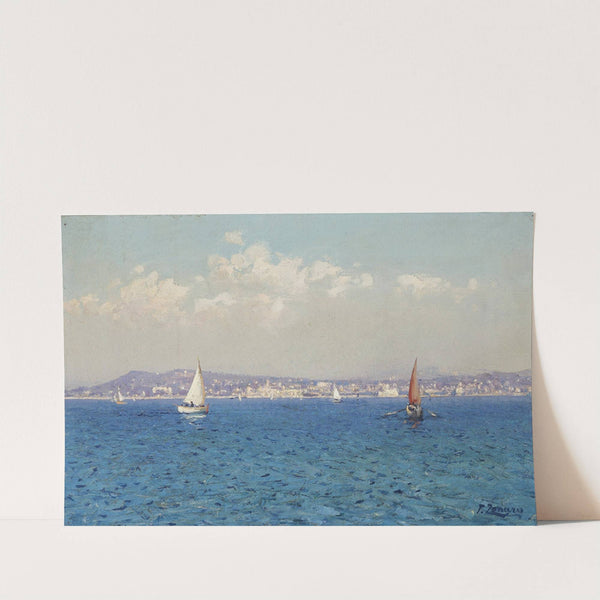 Französische Riviera by Fausto Zonaro