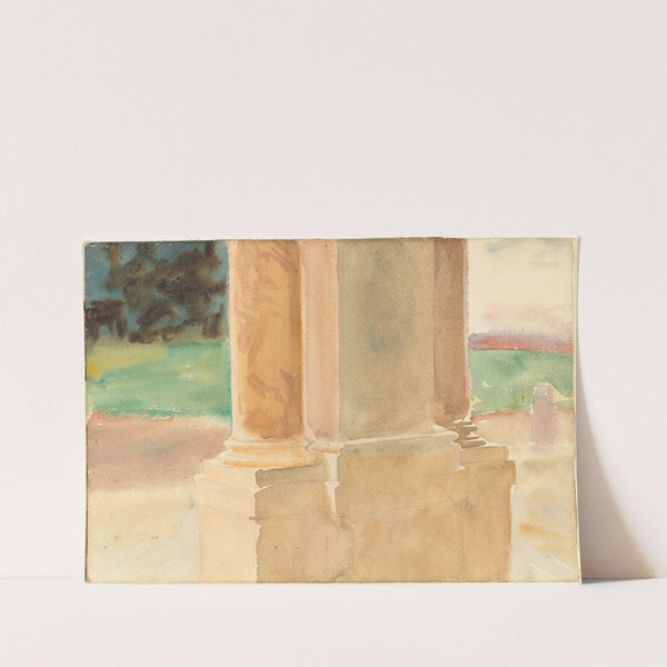 Frascati, Architectural Study by John Singer Sargent