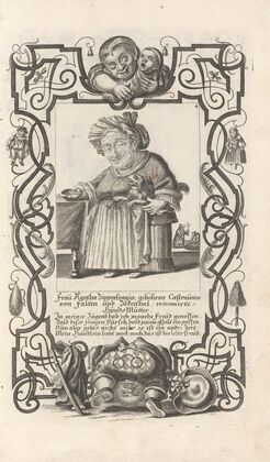 Frau Agatha Zipperlingin, Pl. 4 (1710-1719) — size preview