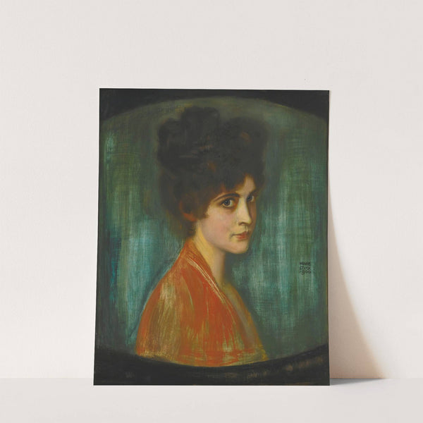 FRAU FEEZ (1900) by Franz von Stuck