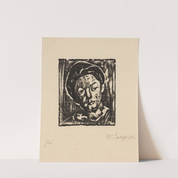 Frau (Hedwig Laage) by Wilhelm Laage