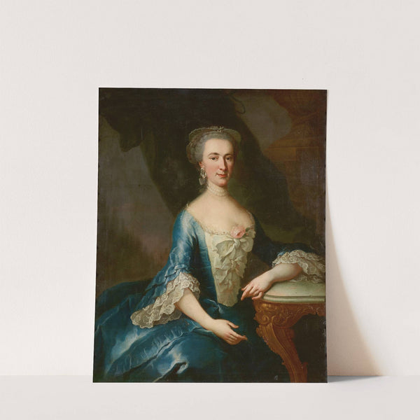 Frau N. Ruard (geb. Cappellari ) by Martin van Meytens