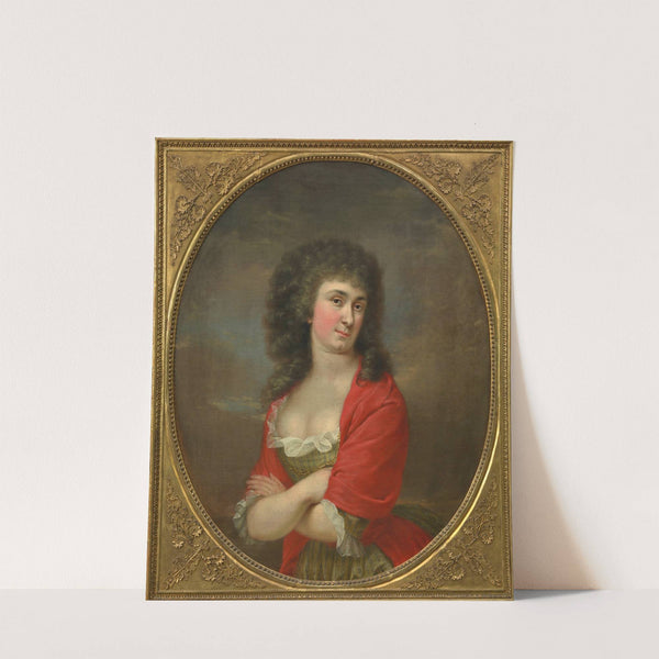 Frau Prohaska (Schauspielerin) by Josef Lange