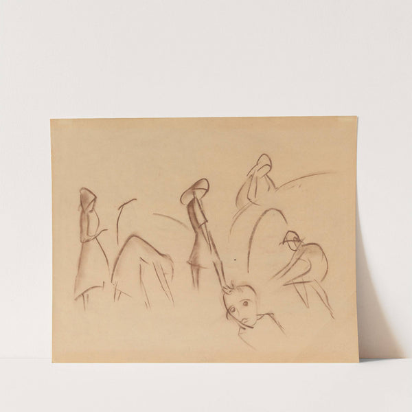 Frauen auf dem Felde (1920) by Walter Ophey