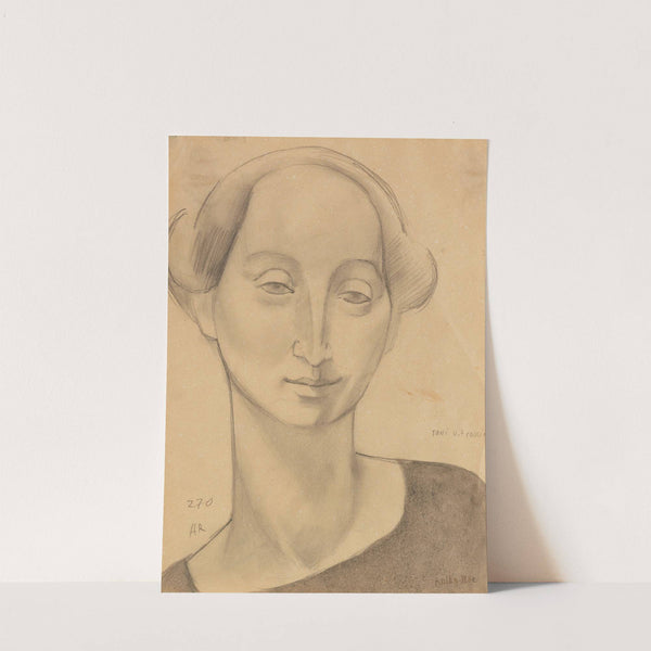 Frauenbildnis, Toni Uhde's Cousine by Anita Rée