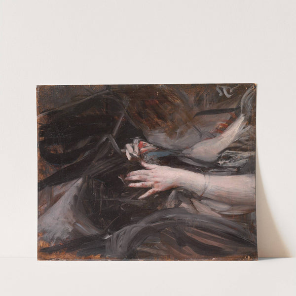 Frauenhände beim Nähen by Giovanni Boldini