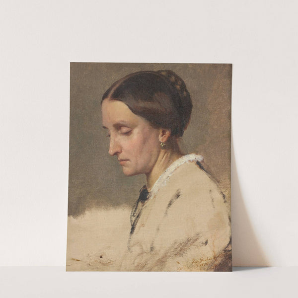 Frauenporträt by Josef Danhauser