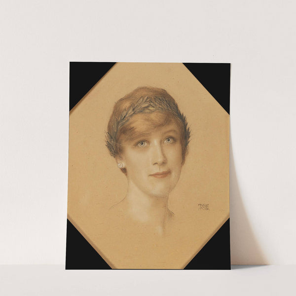 Frauenporträt by Franz von Stuck