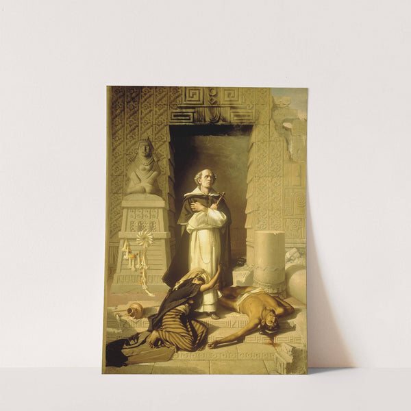 Fray Bartolomé de las Casas by Félix Parra
