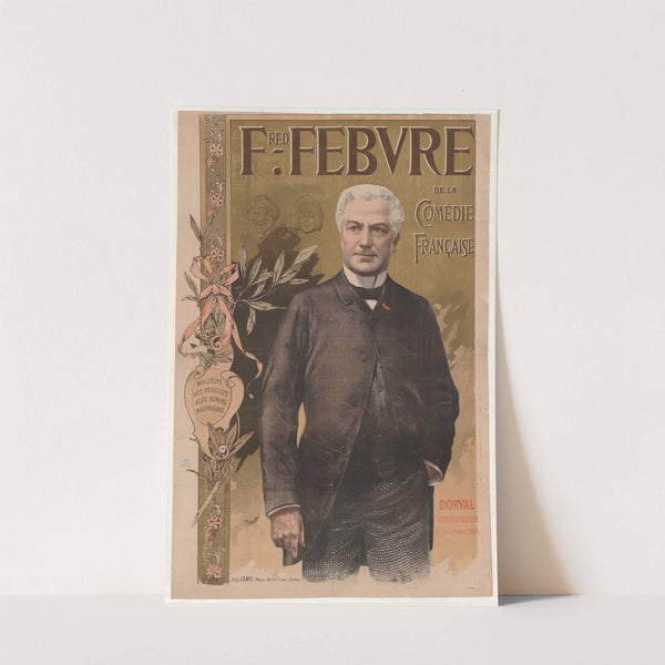 Fred Febvre de la Comédie française (1900) by Nicolas Tamagno