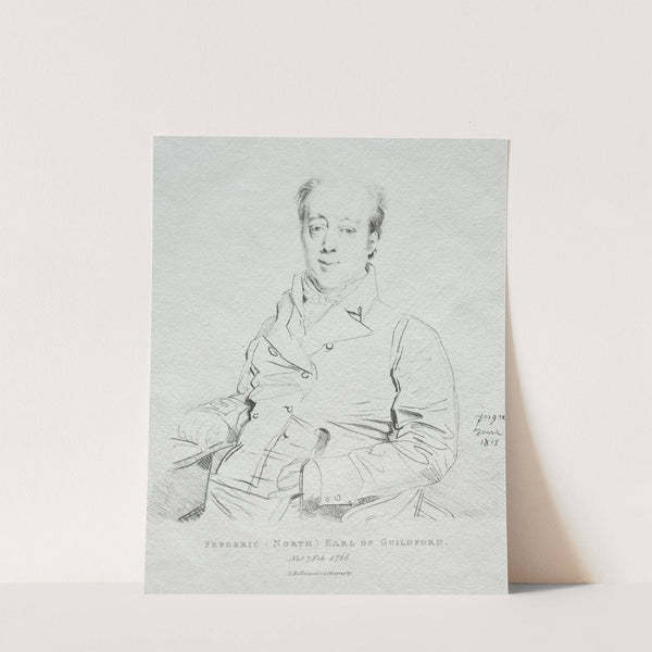 Frederic 5th Earl of Guilford (1815) by Jean Auguste Dominique Ingres