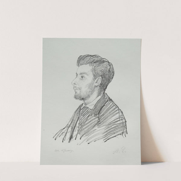 Fréderic Régamey by Alphonse Legros