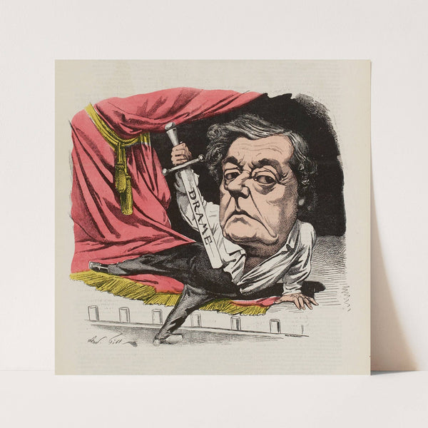 Frédérick Lemaître (1867) by André Gill