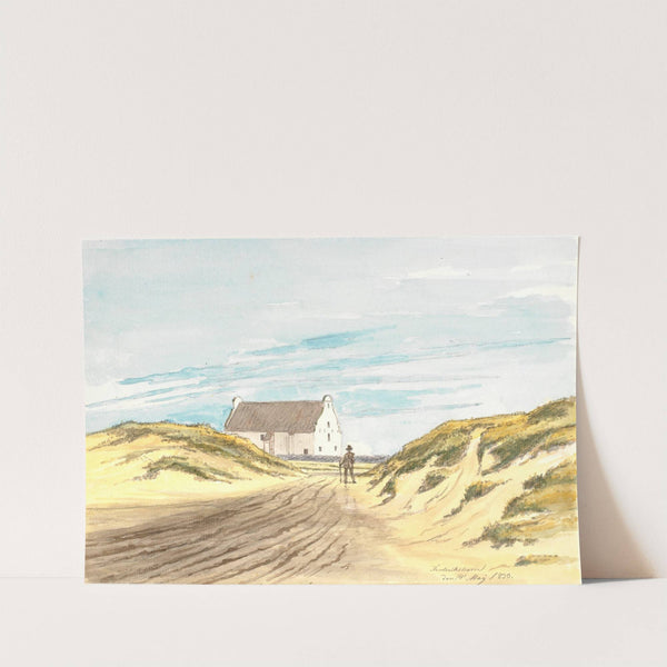 Frederikshavns gamle kirke by Martinus Rørbye