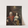Fredrik I, 1676-1751, King of Sweden and his consort Ulrika Eleonora the Younger, 1688-1741, Queen of Sweden (1733) by Georg Engelhard Schröder